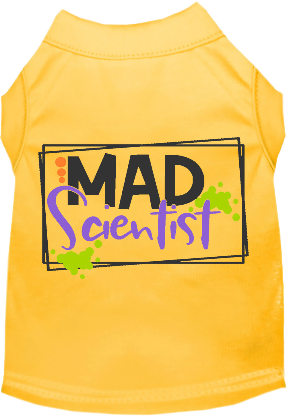 Mad Scientist Pet Shirt