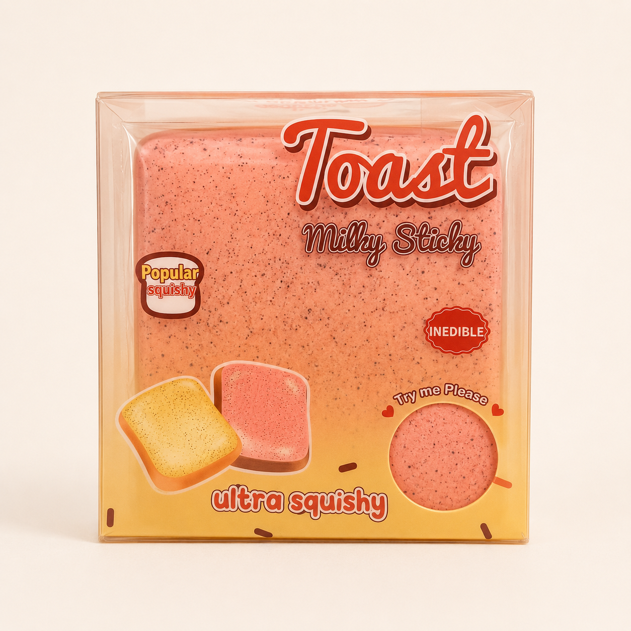 Milky Sticky Toast Squishy