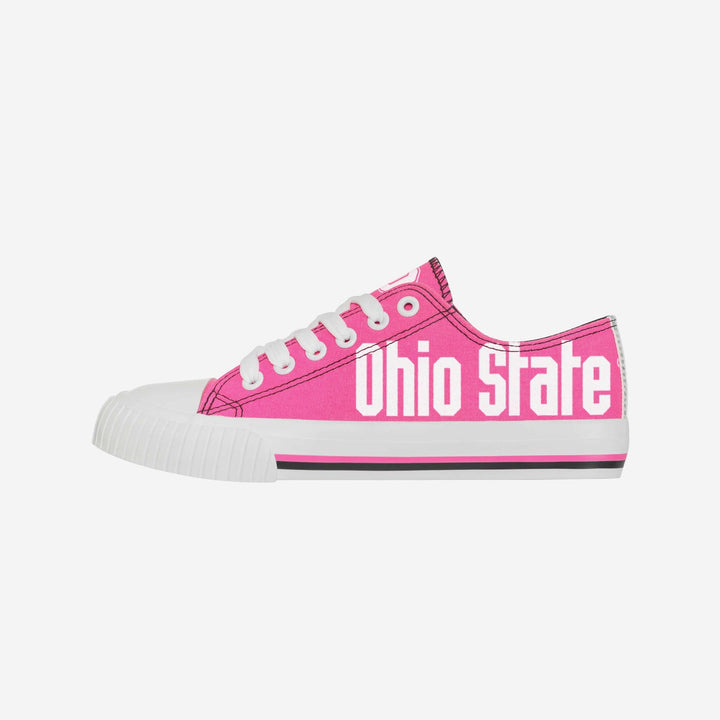 Ohio State Buckeyes Womens Highlights Low Top Canvas Shoe
