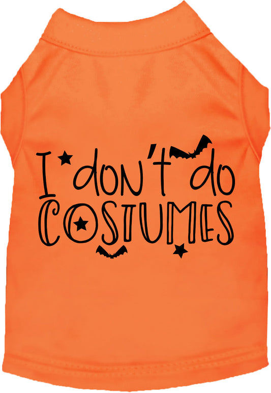 I Don't Do Costumes Pet Shirt