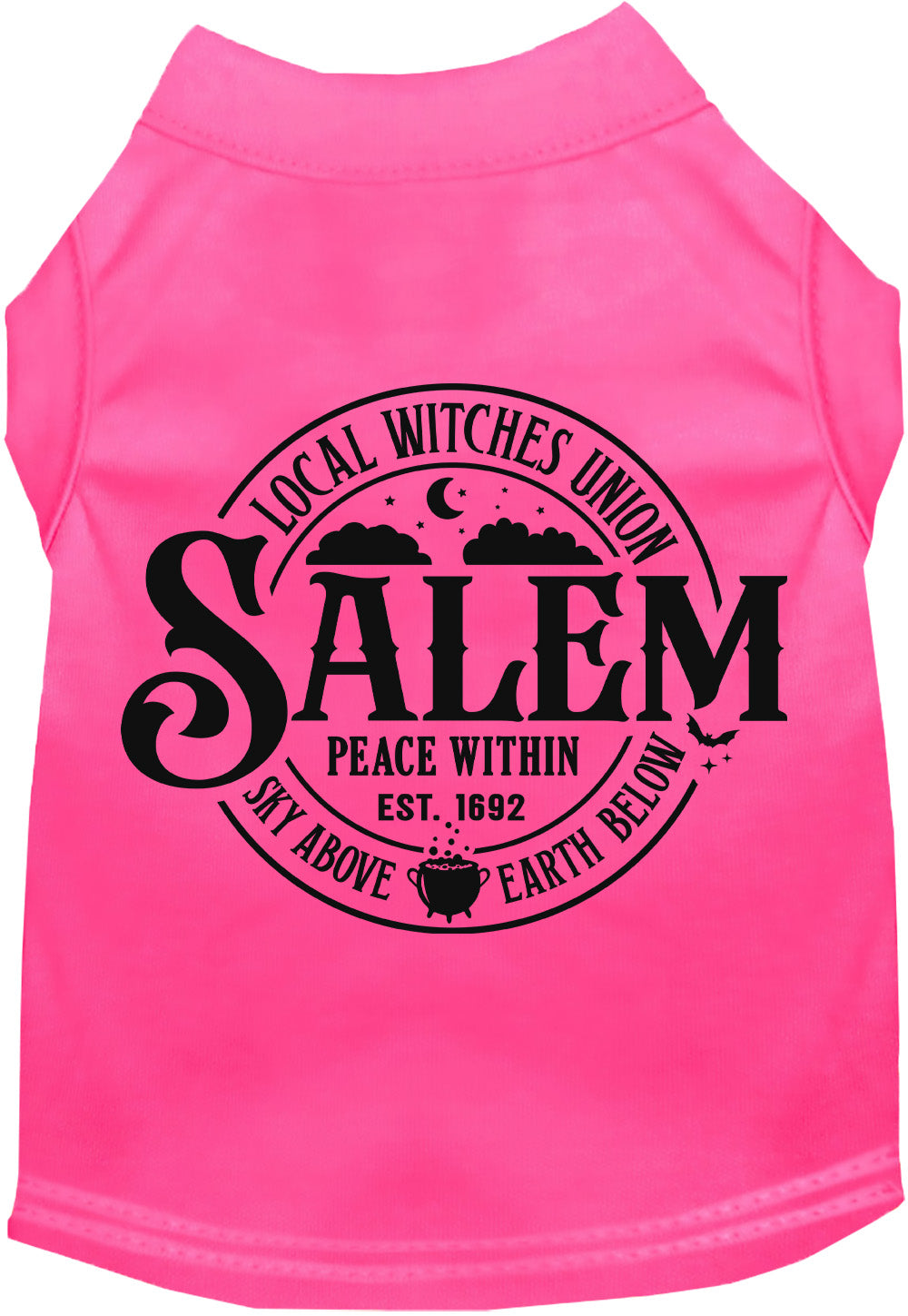 Salem Witches Union Pet Shirt