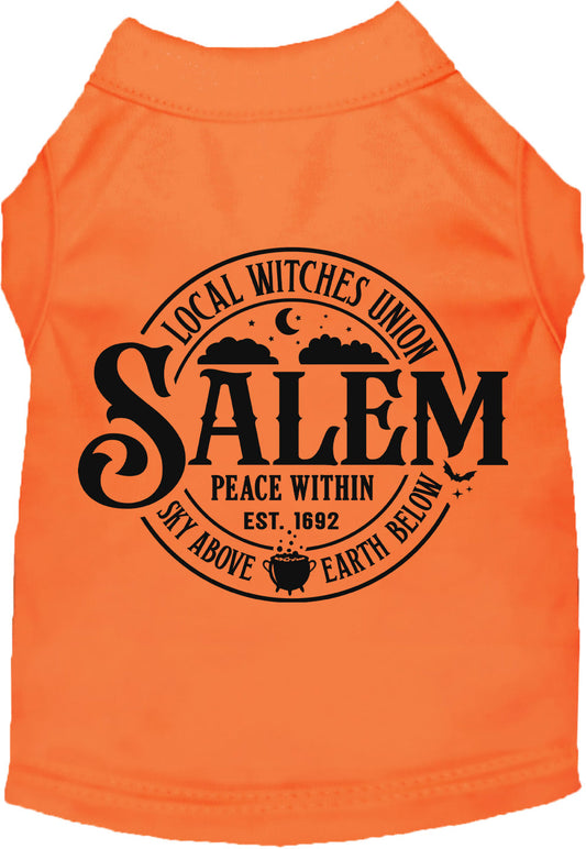 Salem Witches Union Pet Shirt