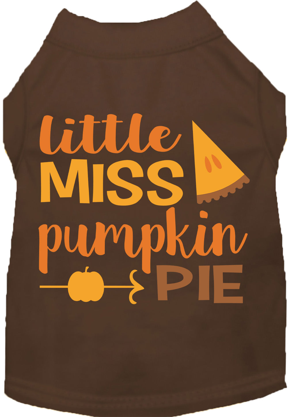 Little Miss Pumpkin Pie Pet Shirt