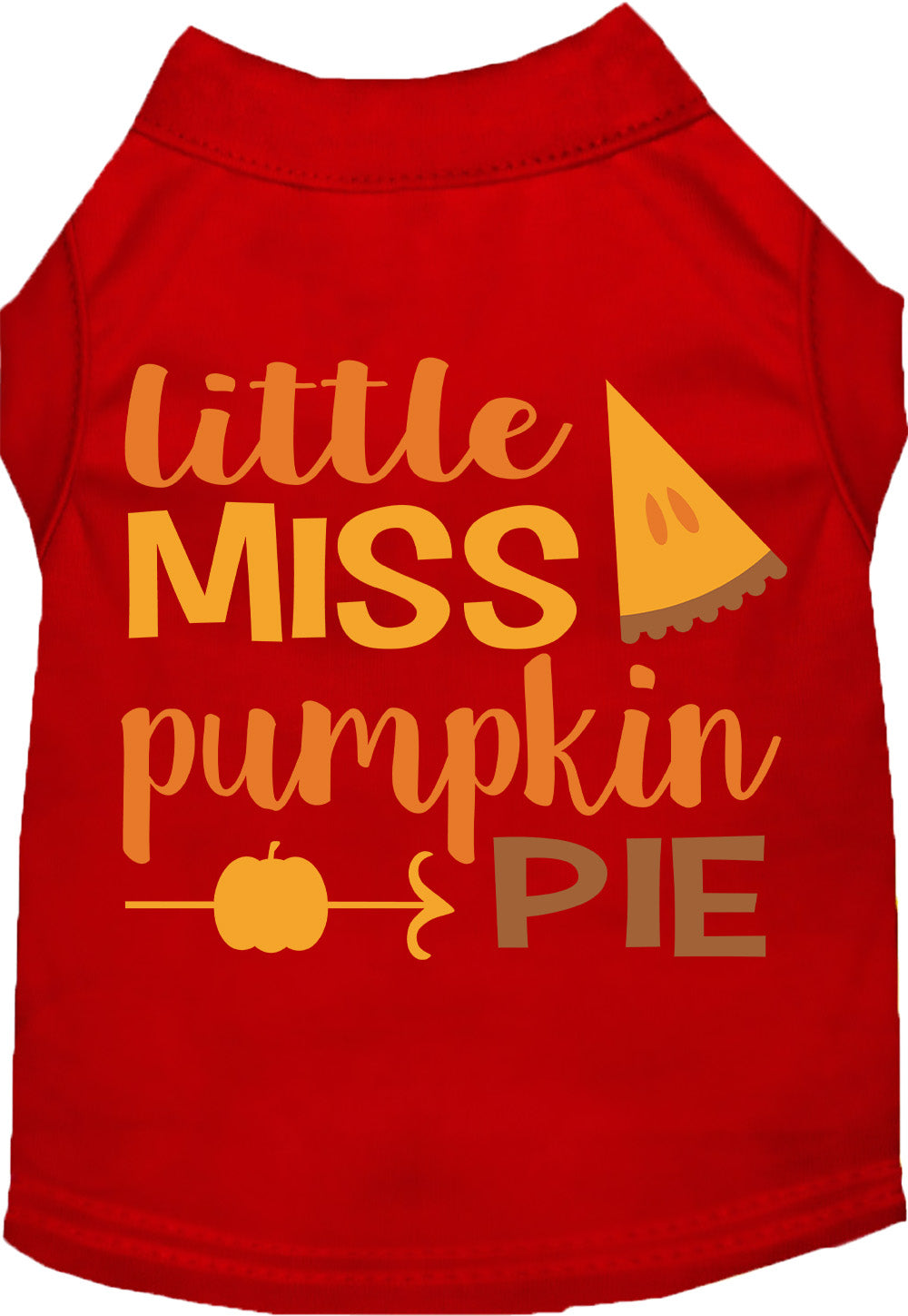 Little Miss Pumpkin Pie Pet Shirt