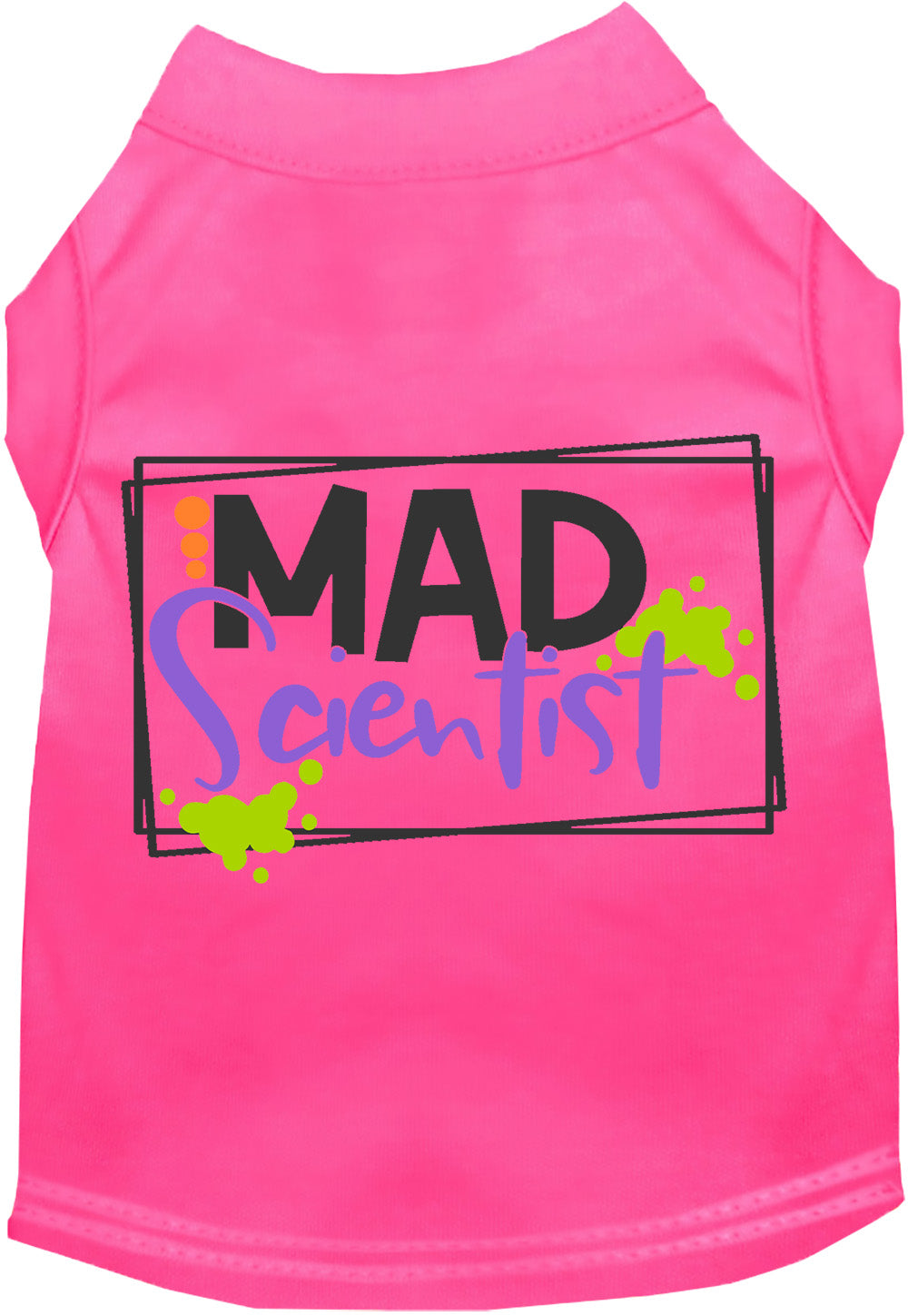Mad Scientist Pet Shirt