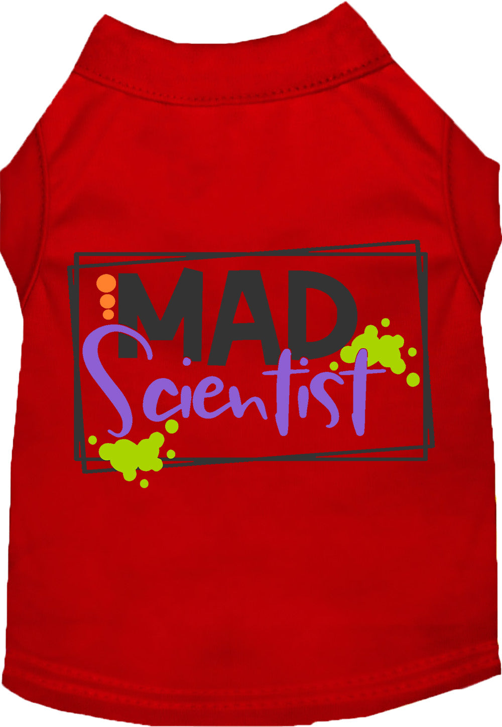 Mad Scientist Pet Shirt