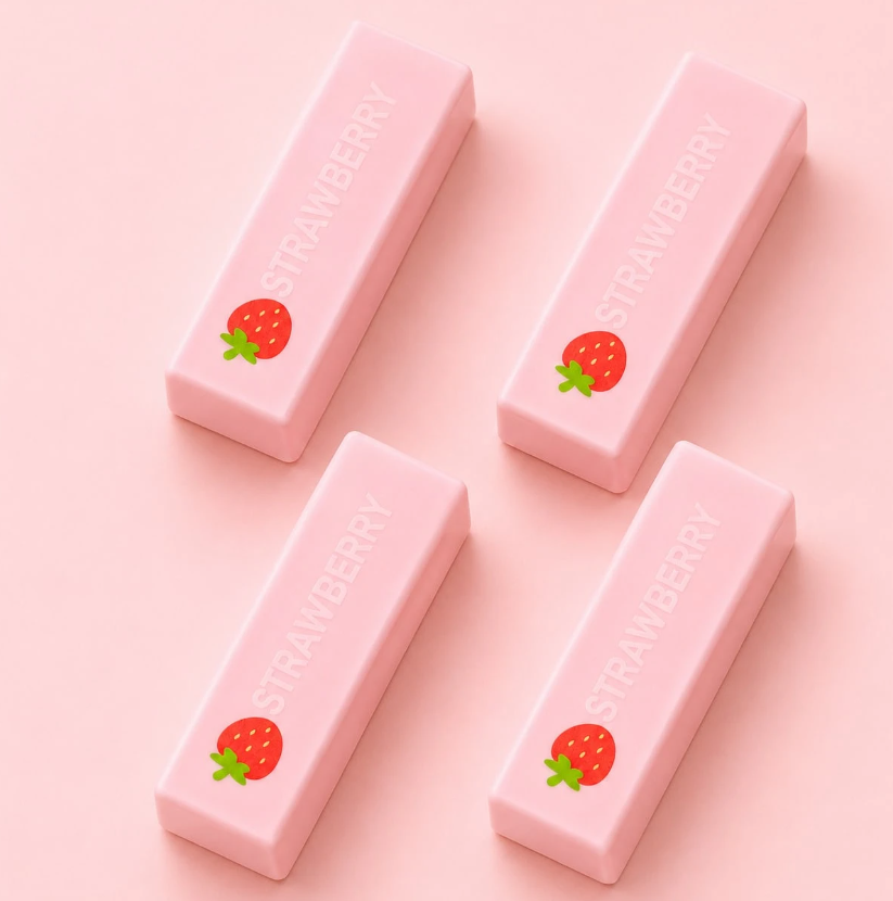 Strawberry Butter Squishy Fidget Toy for Stress Relief
