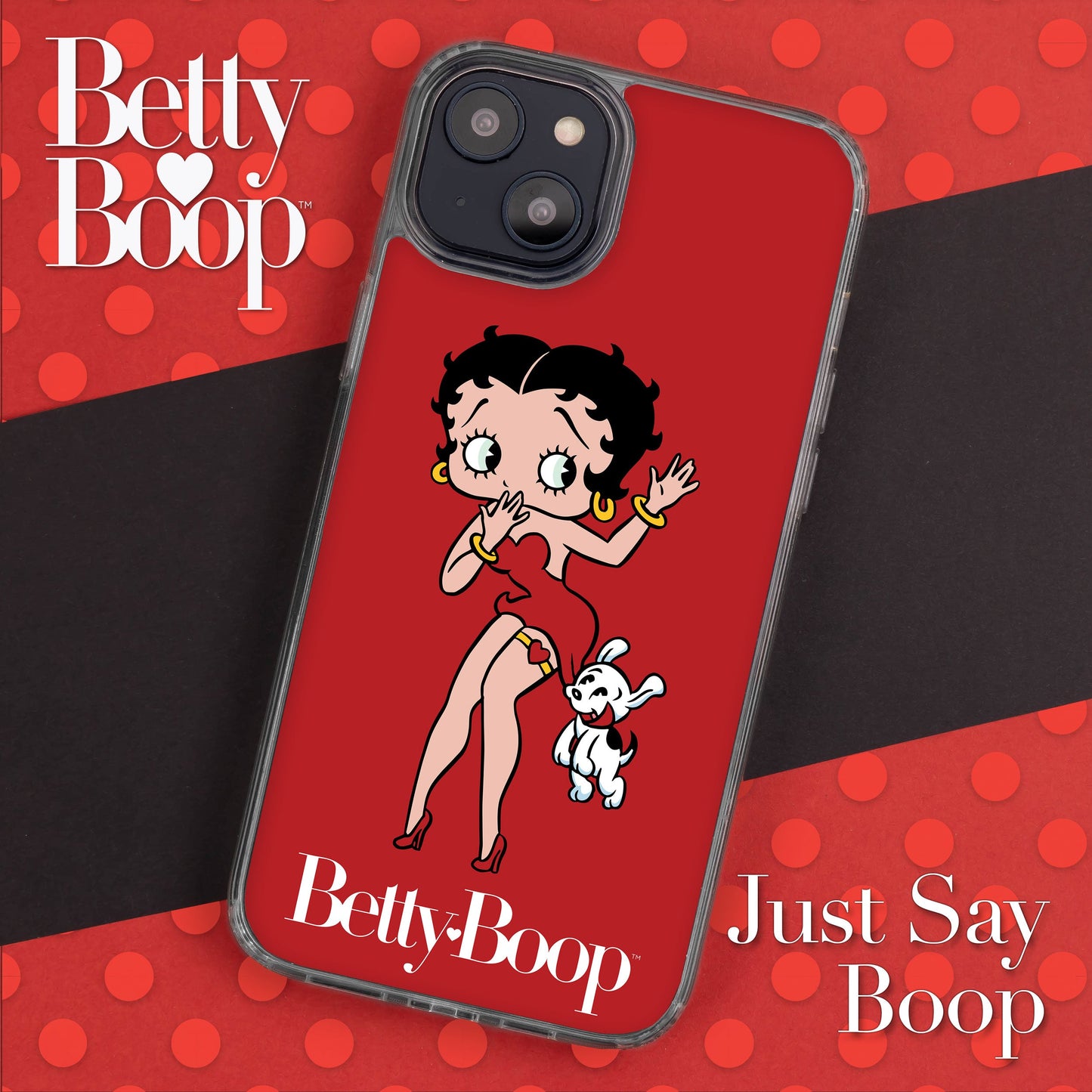 Betty Boop Classic HD Apple iPhone 14 Mag-Safe Phone Case