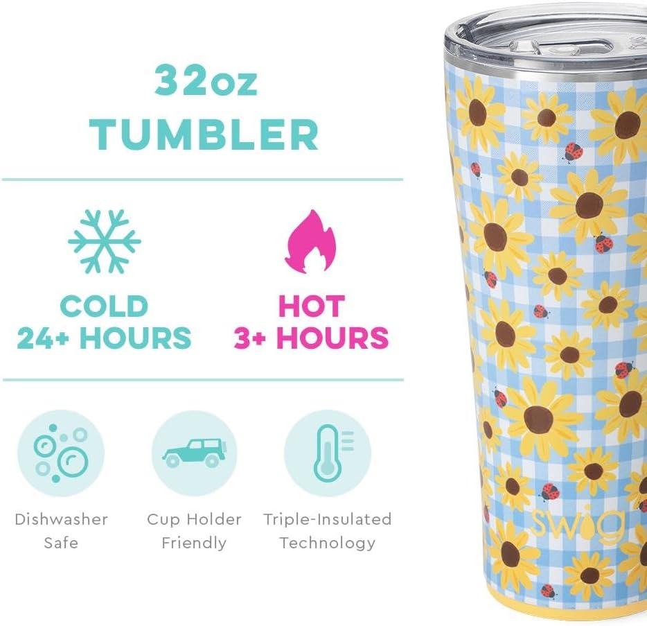 Swig Life Picnic Basket 32 oz Tumbler