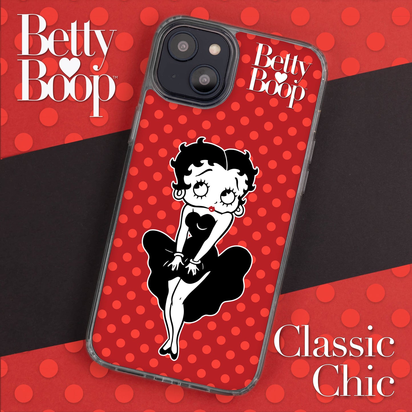Betty Boop Classic HD Apple iPhone 14 Mag-Safe Phone Case
