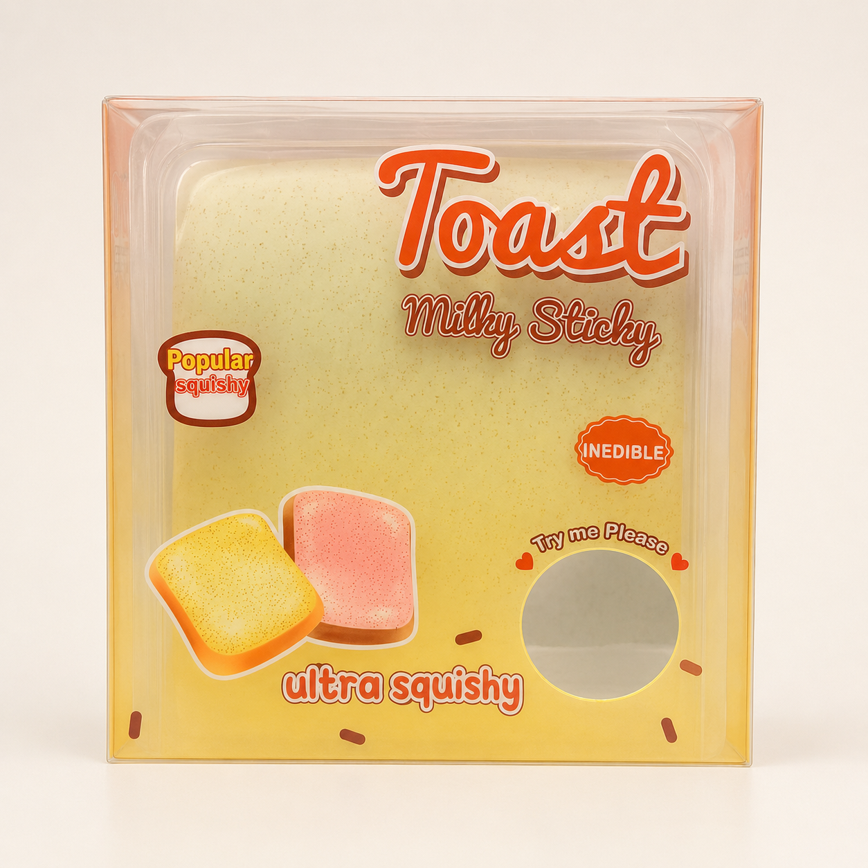 Milky Sticky Toast Squishy