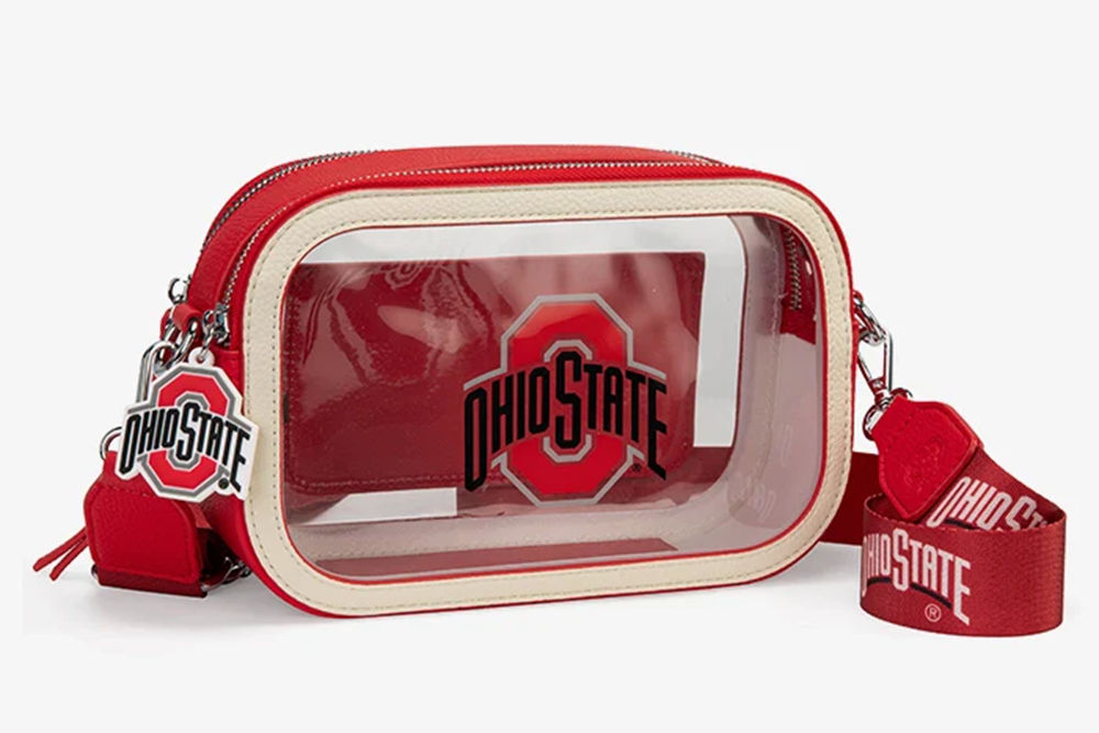 Ohio State Buckeyes Clear Camera Bag
