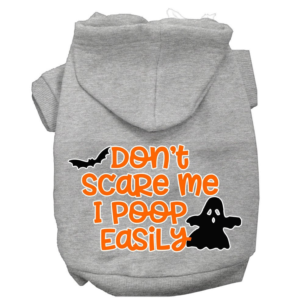 Halloween Pet Hoodie "Don't Scare Me, I Poop Easily"