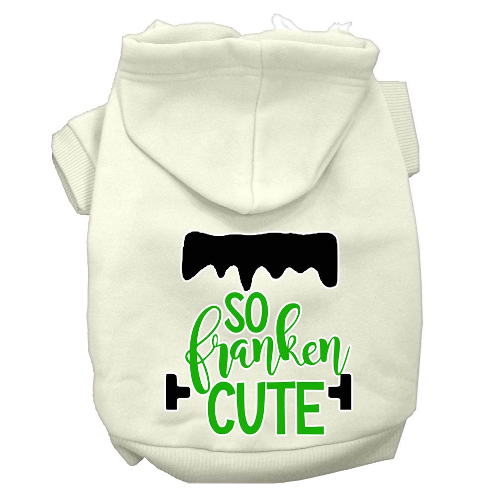 Halloween Pet Hoodie "So Franken Cute"