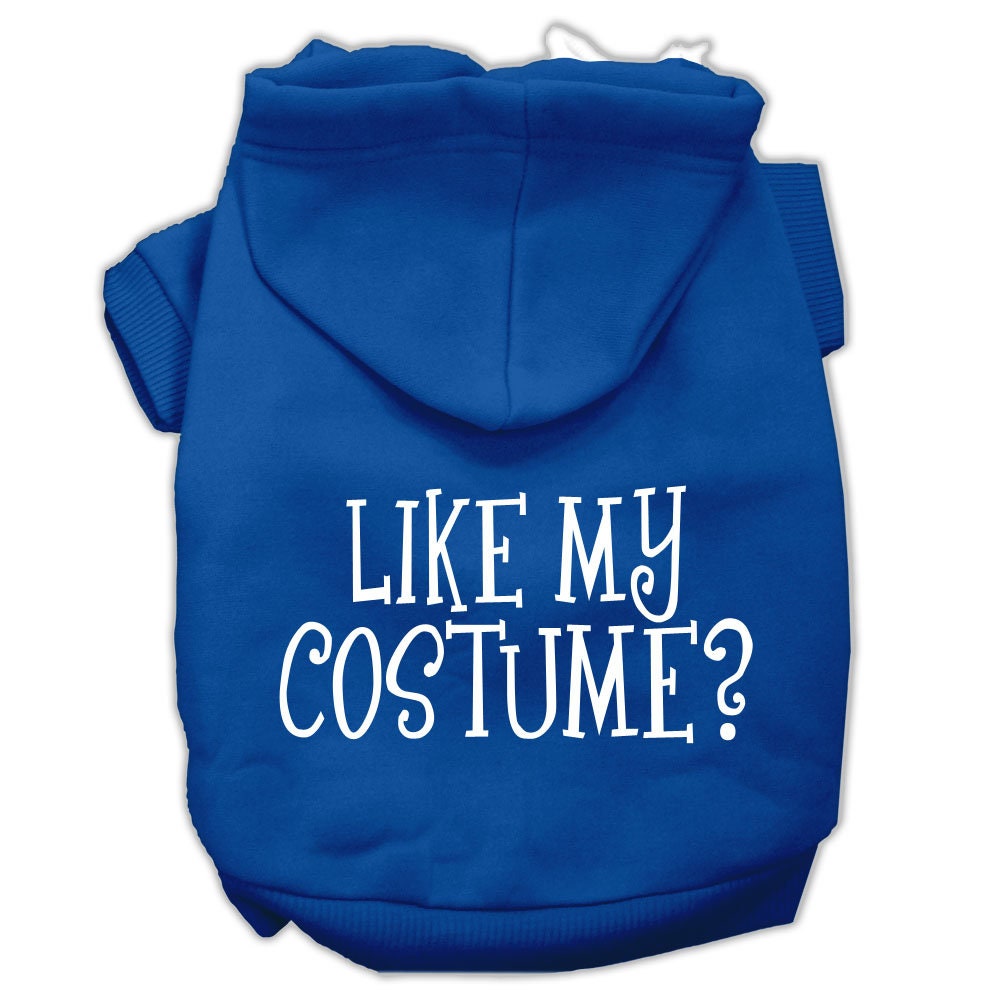 Halloween Pet Hoodie, "Like My Costume?"