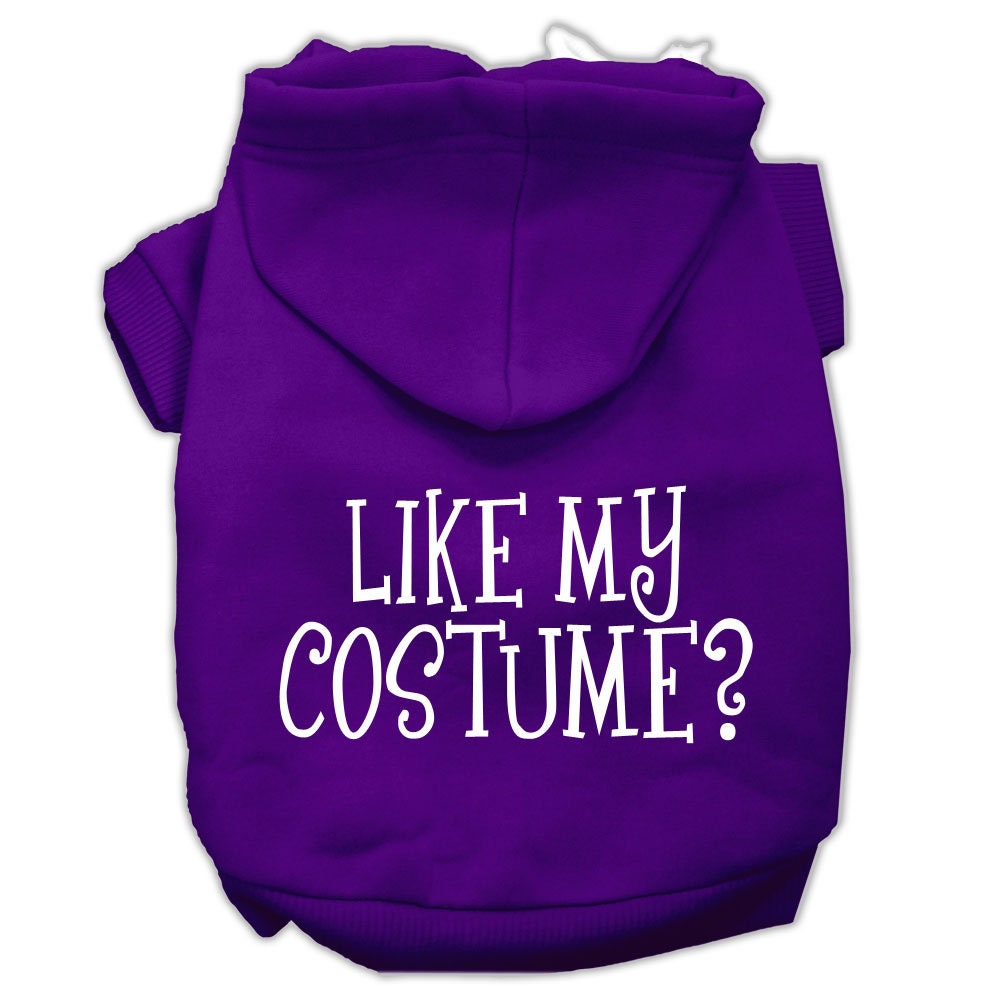 Halloween Pet Hoodie, "Like My Costume?"