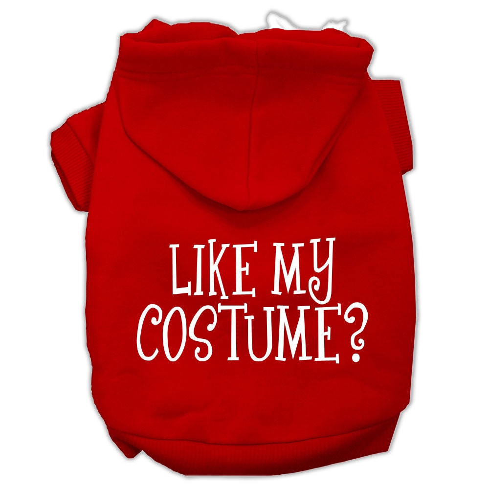 Halloween Pet Hoodie, "Like My Costume?"
