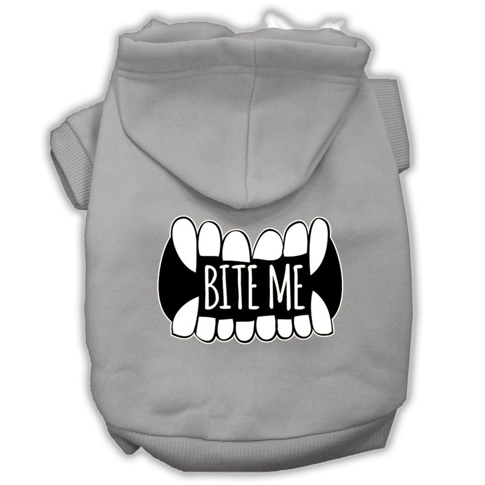 Pet Hoodie "Bite Me"