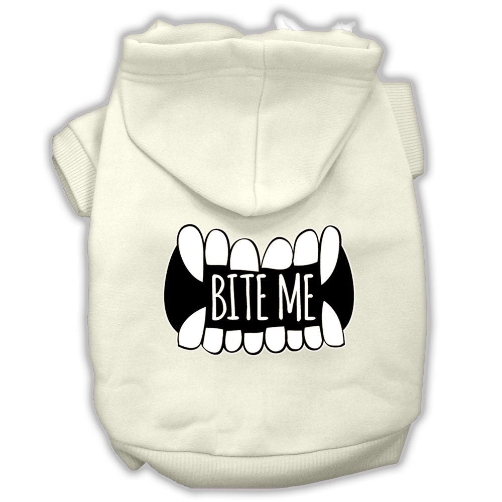 Pet Hoodie "Bite Me"
