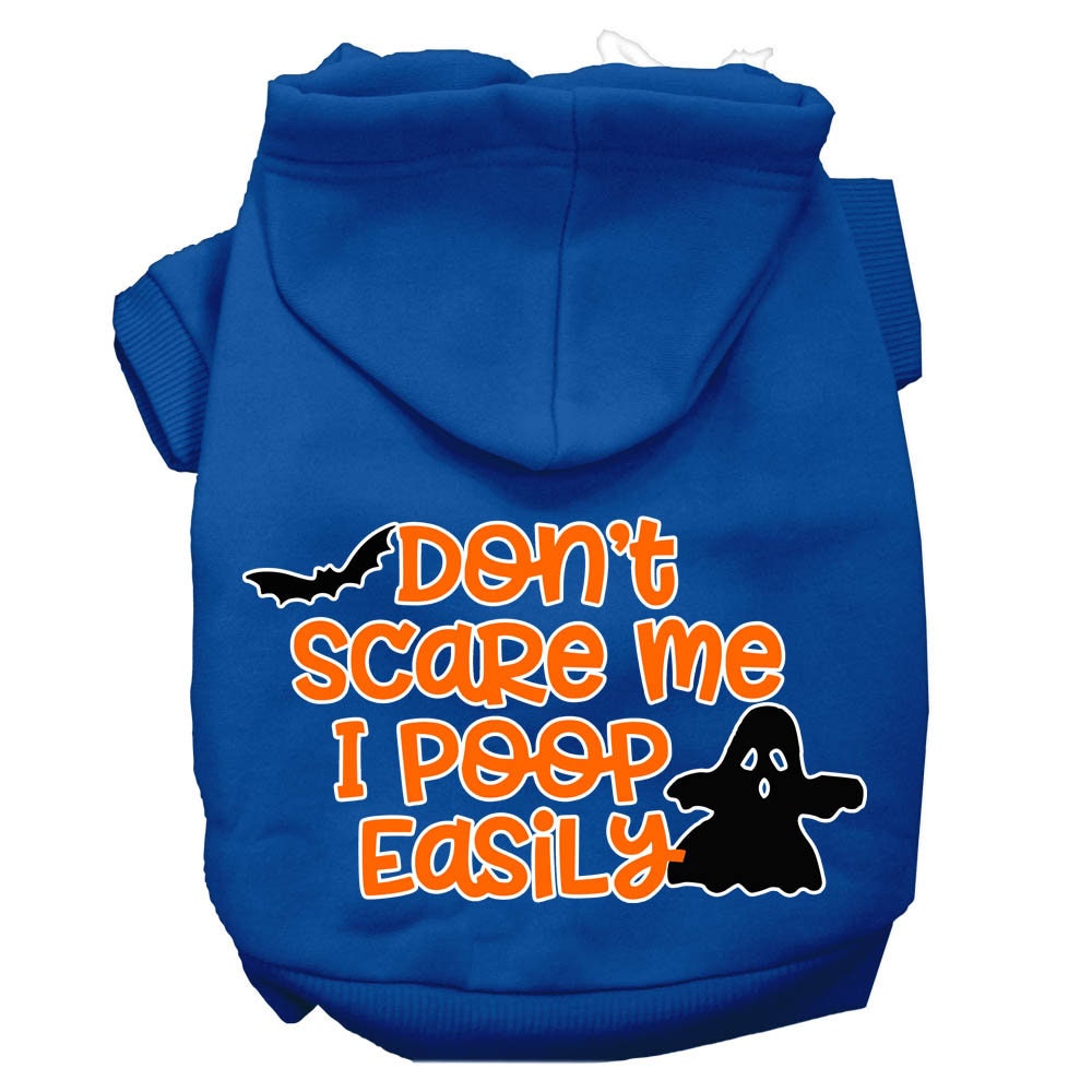 Halloween Pet Hoodie "Don't Scare Me, I Poop Easily"