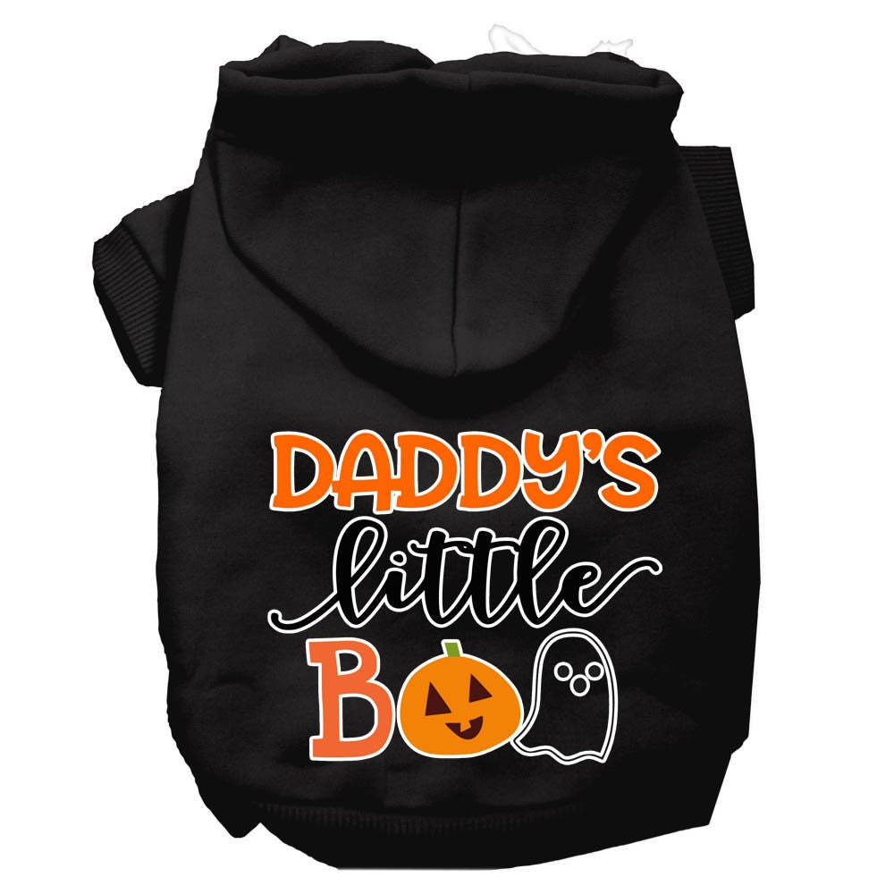 Halloween Pet Hoodie "Daddy's Little Boo"