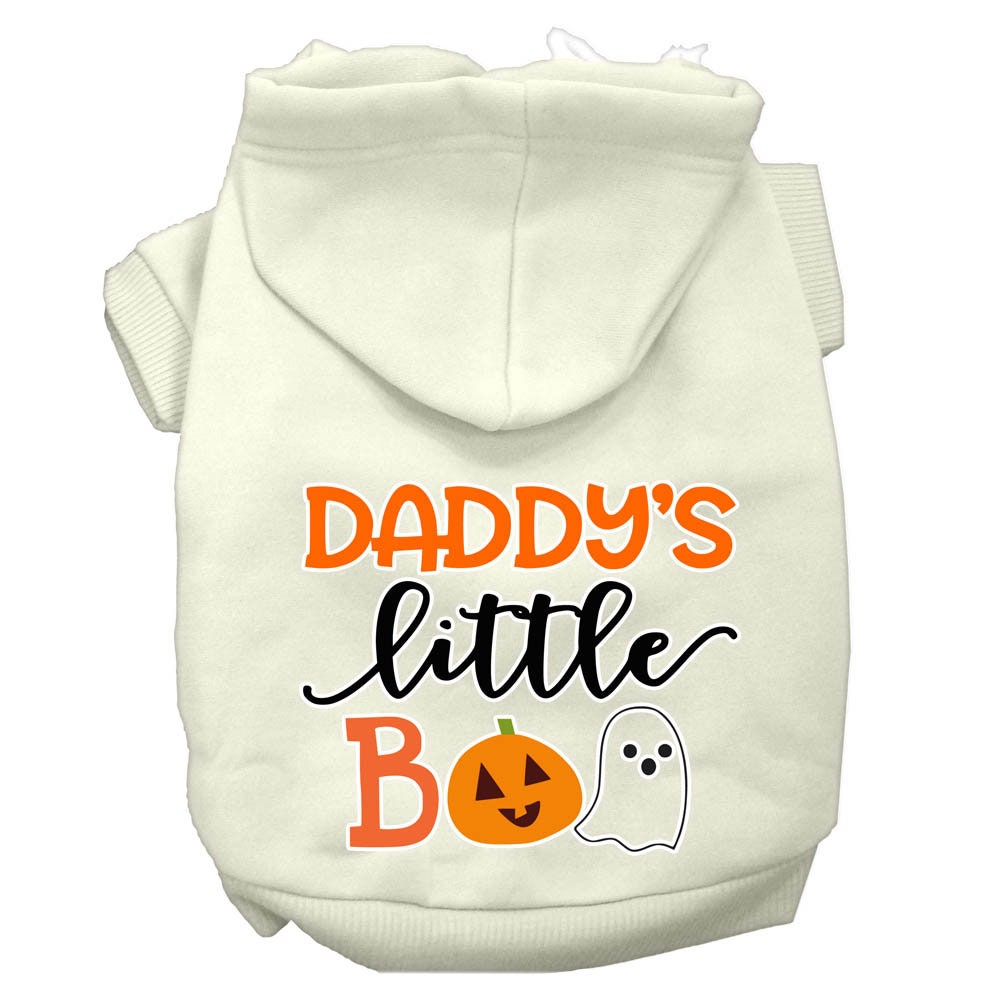 Halloween Pet Hoodie "Daddy's Little Boo"