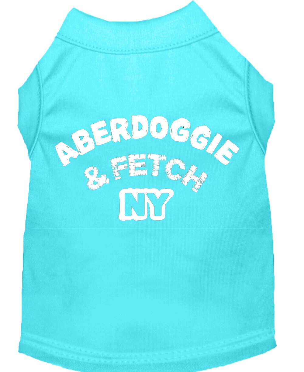 Pet Shirt "Aberdoggie and Fetch NY"