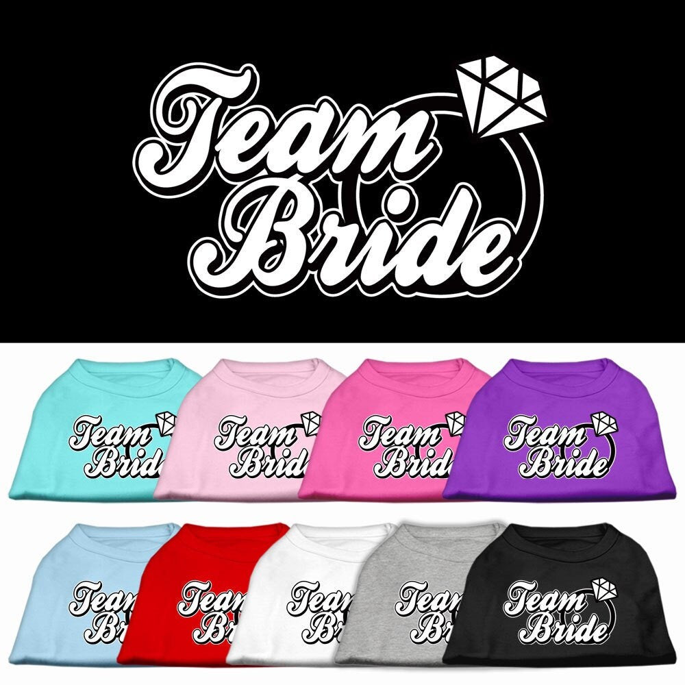 Pet Shirt "Team Bride"