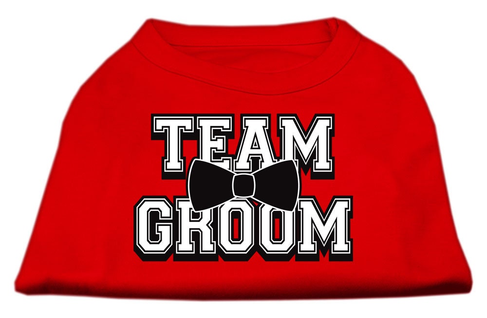 Pet Shirt "Team Groom"