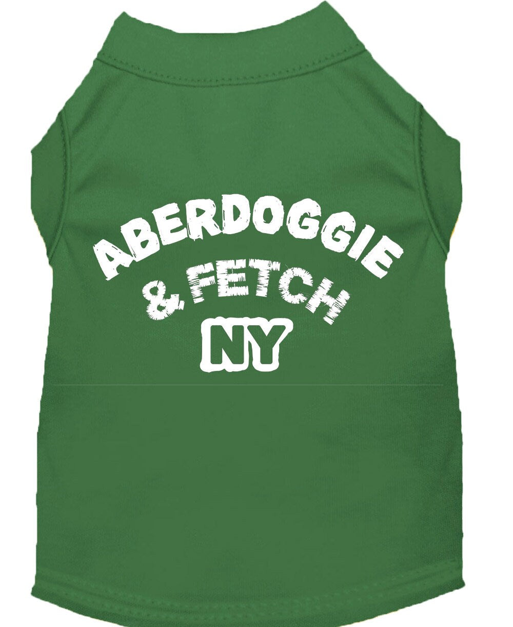 Pet Shirt "Aberdoggie and Fetch NY"