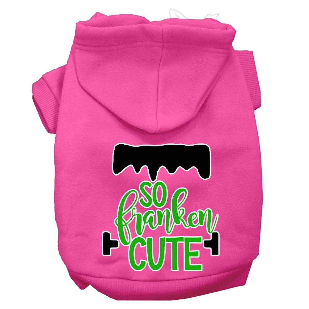 Halloween Pet Hoodie "So Franken Cute"