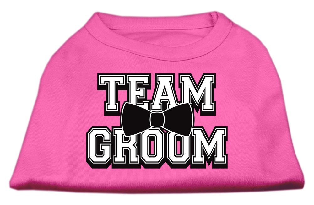Pet Shirt "Team Groom"