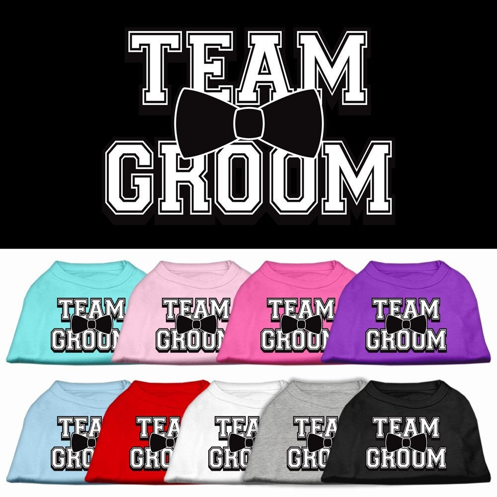 Pet Shirt "Team Groom"