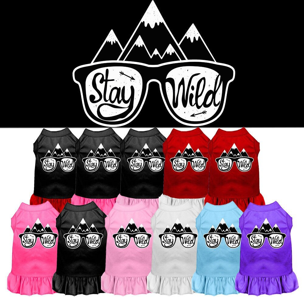 Pet Dress "Stay Wild"