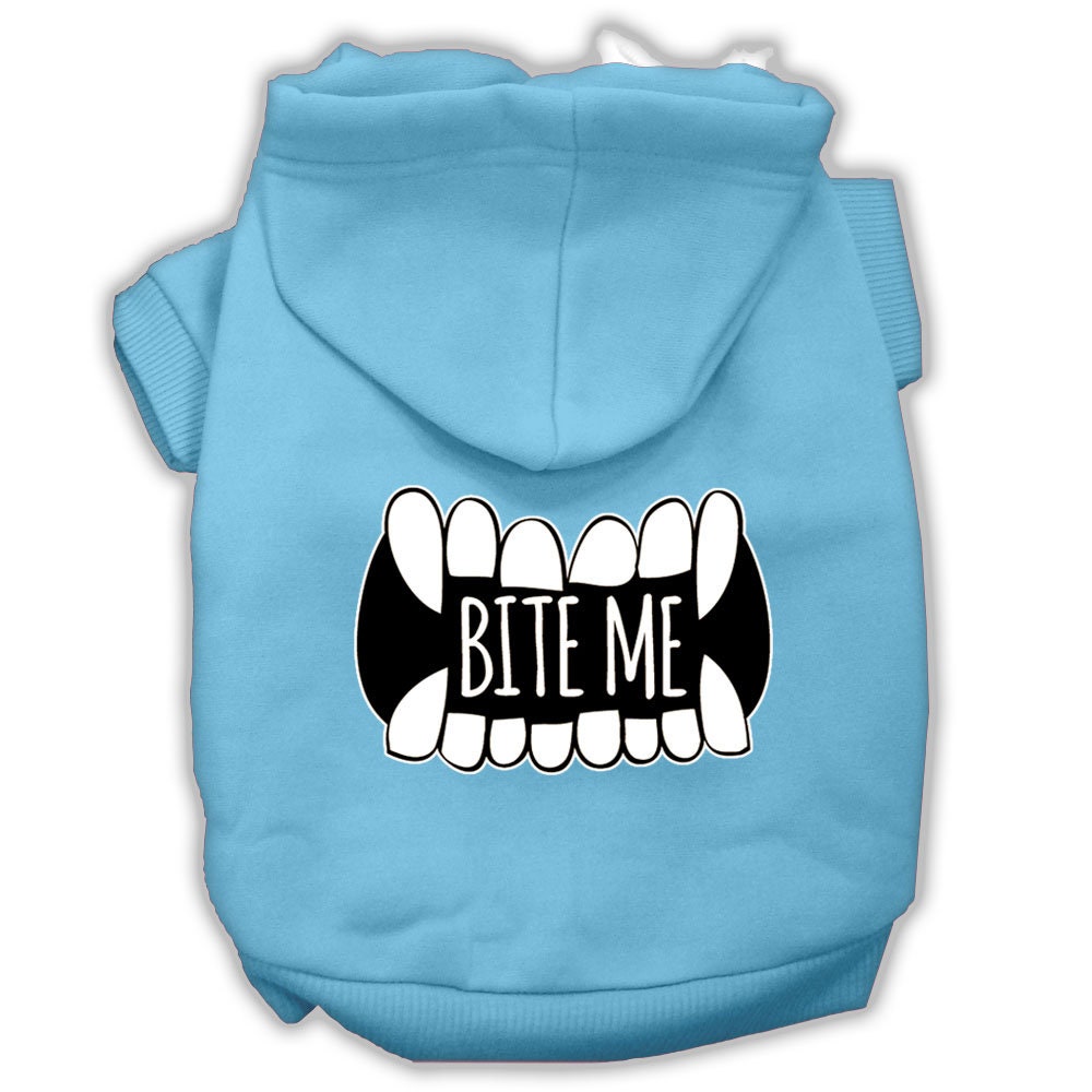 Pet Hoodie "Bite Me"