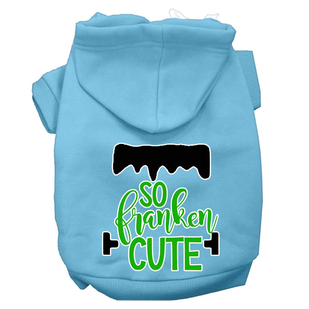 Halloween Pet Hoodie "So Franken Cute"