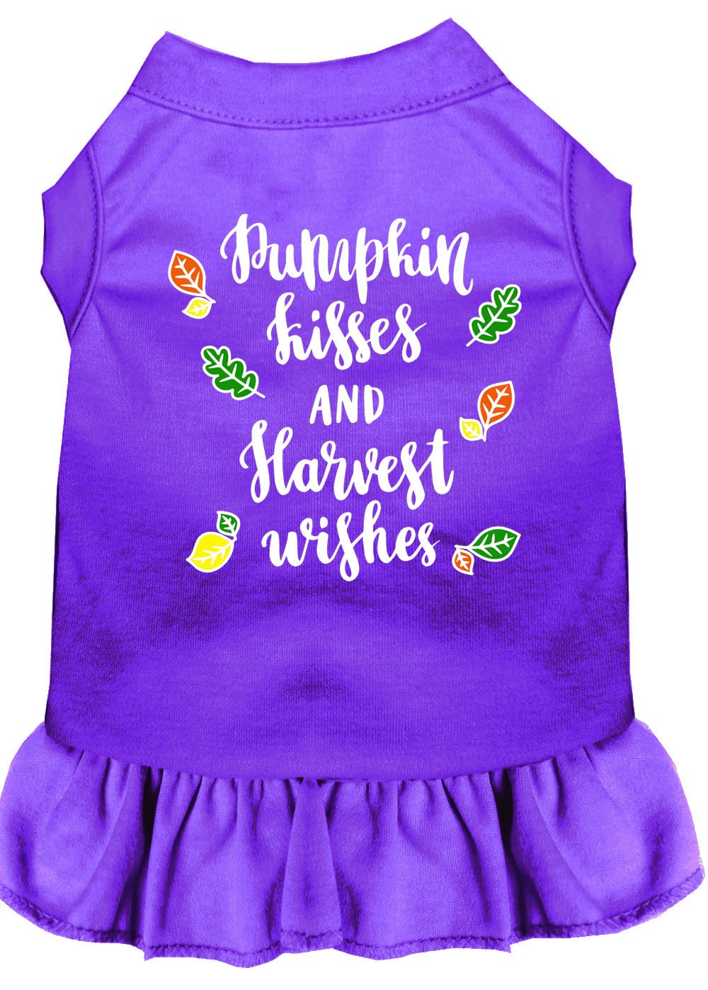 Pet Dress "Pumpkin Kisses and Harvest Wishes"