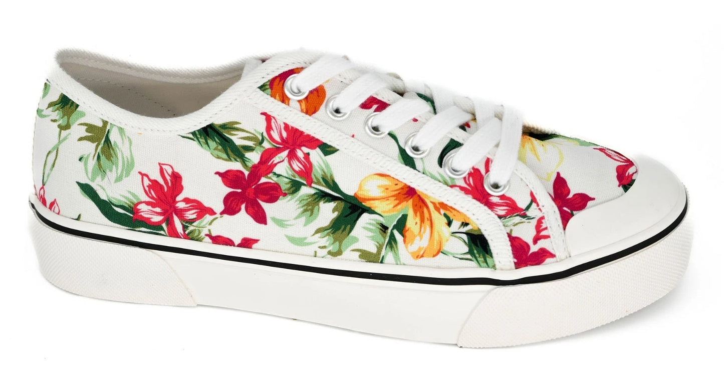 Corkys Waiting List Floral Sneakers